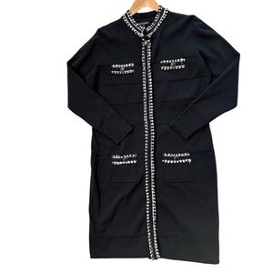 Leo & Ugo Paris L (see chart) EUC Black coquette dress Chanel vibes-luxury brand